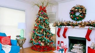 Designer Christmas Tree Decorating Ideas [upl. by Elspet]