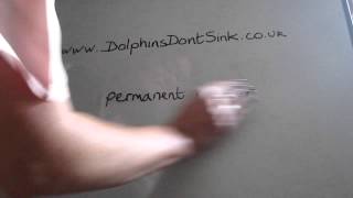 How to remove permanent marker from a whiteboard [upl. by Tevlev270]