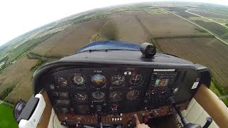 Full Length Flight  Touch amp Goes  Cessna 172 Skyhawk [upl. by Lenrad]