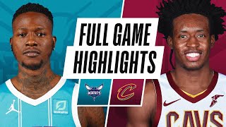 HORNETS at CAVALIERS  FULL GAME HIGHLIGHTS  December 23 2020 [upl. by Yleak299]