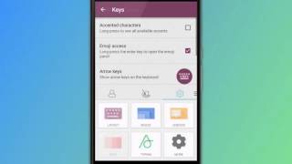 How to access and enable accented characters  SwiftKey Keyboard for Android [upl. by Buckley611]