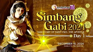 Sambuhay TV Mass  Simbang Gabi  Day 1 [upl. by Billen365]