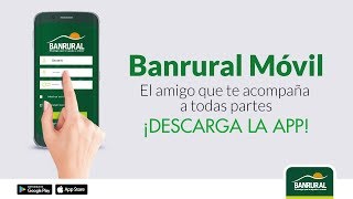 App Banrural Móvil  Banrural [upl. by Andy]