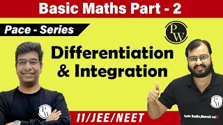 Ch3  Basic Maths  Part 2   Mathematical Tool  Differentiation amp Integration  Jee  Neet  11 [upl. by Trakas]