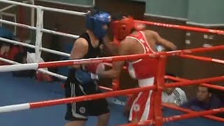 Female vs Male Mixed Boxing Sparring 3 [upl. by Othilie]