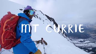 Ski Mt Currie  Central Couloir [upl. by Grof]