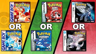 Which Pokemon Versions Should You Pick [upl. by Gayl667]