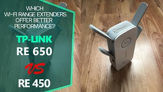 TP Link RE650 vs RE450 – Which WiFi Range Extender Offers Better Performance [upl. by Eyaf126]