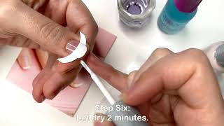 How To AtHome DIY French Manicure [upl. by Enalda]