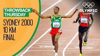 Haile Gebrselassie  10000m  Sydney 2000  Throwback Thursday [upl. by Lambard]