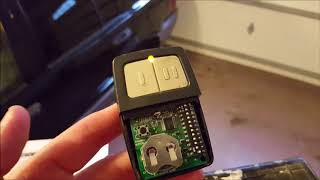 DIY How To Program a CLICKER UNIVERSAL Garage Door Opener [upl. by Worsham]