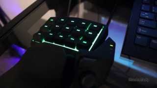 Razer Tartarus Handson Review and Thoughts [upl. by Annayad]