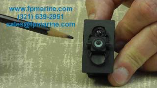 Carling Rocker Switches Introduction Video wwwfpmarinecom [upl. by Tecla377]