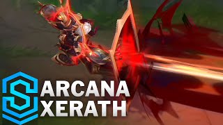 Arcana Xerath Skin Spotlight  PreRelease  League of Legends [upl. by Nev]