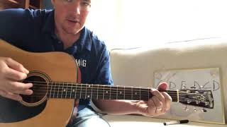 In Case You Didnt Know  Brett Young  1Minute Guitar Lesson [upl. by Etyam908]