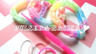 DIY Pulseras con ligas ♥Sin telar [upl. by Iaoh]