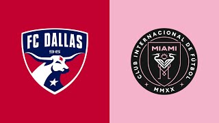 HIGHLIGHTS FC Dallas vs Inter Miami CF  August 6 2023 [upl. by Ahserb987]