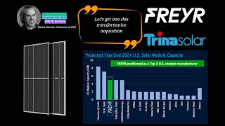 The FREYR Battery  Trina Solar Deal in 5 Minutes [upl. by Llenrrad]