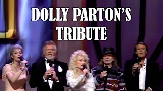 DOLLY PARTON´S TRIBUTE  Featuring KENNY ROGERS WILLIE NELSON GLEN CAMPBELL amp EMMYLOU HARRIS [upl. by Nairrot]