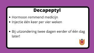 Instructievideo injecteren Decapeptyl [upl. by Naot]