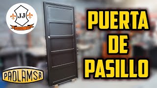 COMO HACER PUERTA DE PASILLO PASO A PASO [upl. by Jessika]