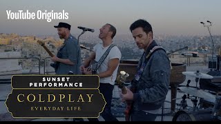 Coldplay Everyday Life Live in Jordan  Sunset Performance [upl. by Aerdnaeel]