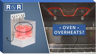 Oven Keeps Overheating  Troubleshooting  Repair amp Replace [upl. by Montanez136]