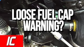 Loose Fuel Cap Warning  Tech Minute [upl. by Yuji]