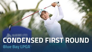 Condensed First Round  2024 Blue Bay LPGA [upl. by Rosecan]