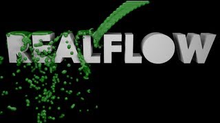 How To Use RealFlow with Cinema 4D [upl. by Neeloj]