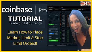 Coinbase Pro Full Tutorial Cryptocurrency Trading for Beginners [upl. by Elimaj]