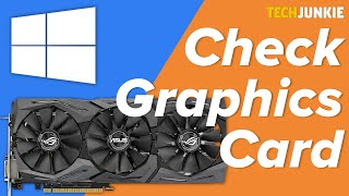 How to Check Your Graphics Card in Windows 10 [upl. by Becca]