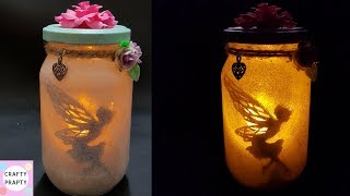 Fairy Lantern TutorialDIY Fairy Glow Jars  No Tissue Paper [upl. by Kazim985]