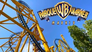 Parque Warner Madrid Day Two Vlog August 2021 [upl. by Nangatrad13]