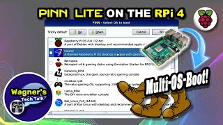 PINN Lite Setup  Boot Multiple OSes on the Raspberry Pi 4 [upl. by Ahtekal]