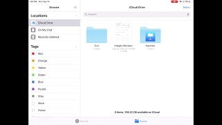 Saving Files on Your iPad amp Turning Them In [upl. by Aneej]