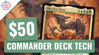 The First Sliver  EDH Budget Deck Tech 50  Tribal  Magic the Gathering  Commander [upl. by Meehaf483]