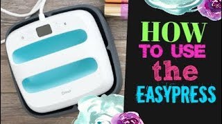 How to use your Cricut easy press [upl. by Heyde93]