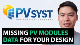 PVsyst  How to add new PV Module data to PVsyst Database [upl. by Loralee476]