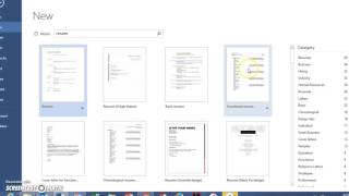 ¿Cómo crear resumés en Word 2013 [upl. by Nalyr]