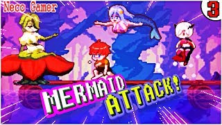 Mermaid Attack  Super Mamono Sisters Gameplay Walkthrough Part 3 [upl. by Welcome]