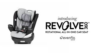 Evenflo Revolve360 Rotating Swivel Convertible Car Seat  Overview [upl. by Bobbie630]