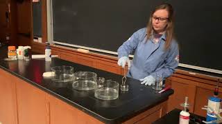 Reactivity of Alkali Metals with Water [upl. by Warrin528]