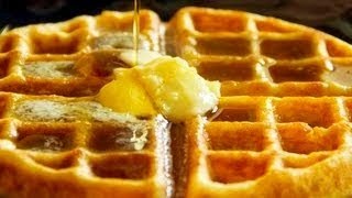 Classic Waffles Recipe [upl. by Krasner122]