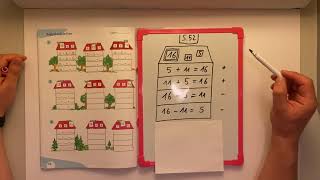 Mathe 21  Flex und Flo 52  Aufgabenfamilien [upl. by Barney]