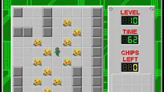 Chips Challenge 1 Level 10 Brushfire  51 seconds [upl. by Ocisnarf]