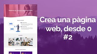 💻 COMO crear una PAGINA WEB en HTML y CSS PASO A PASO Adaptable a DISPOSITIVOS MÓVILES 2 [upl. by Grosberg80]