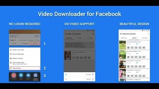 Fast Facebook Video Downloader  download Facebook videos without login [upl. by Hu]