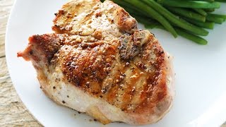 How to Cook A Thick Cut Pork Chop [upl. by Hniht]