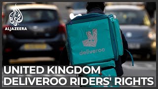 Deliveroo IPO Investors shun UK delivery firm over workers rights [upl. by Dola]